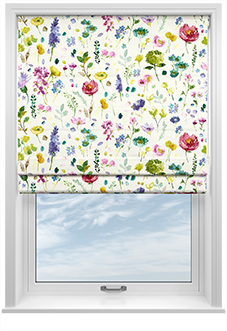 Bluebellgray Tetbury, Spring - Twist&Fit Roman Blind